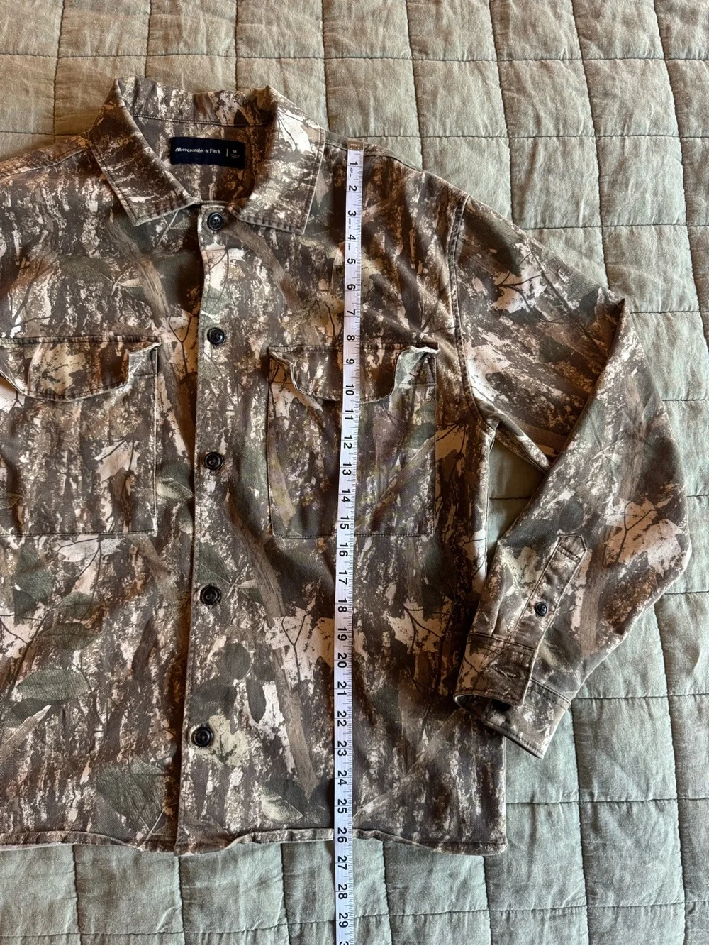 Abercrombie & Fitch camouflage shirt